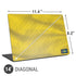 Sweden Soccer Flag Universal Laptop 14in (11.4 x 8.2in) Skin